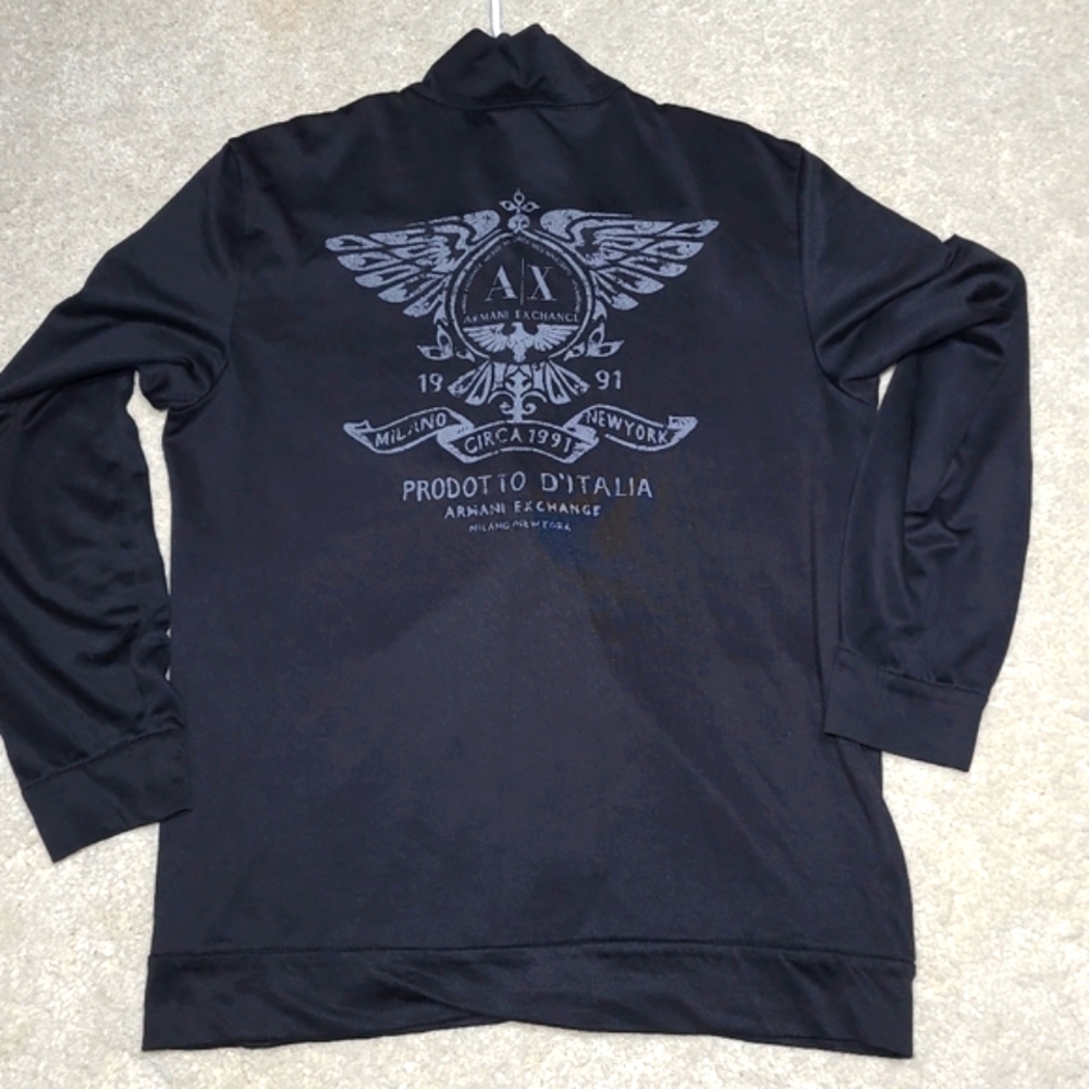 Armani Exchange Black Men's Jacket Size XL